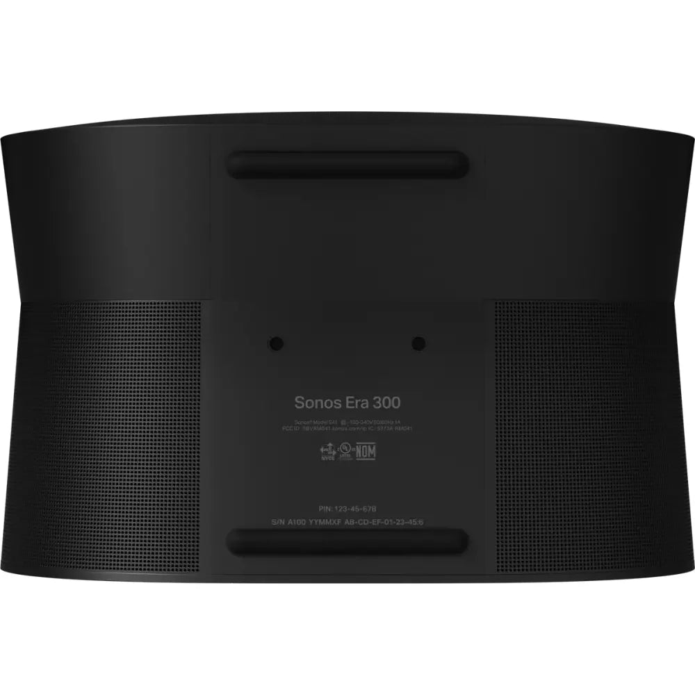 Sonos Era 300 Voice-Controlled Wireless Bluetooth Smart Speaker Black | E30G1UK1BLKR2