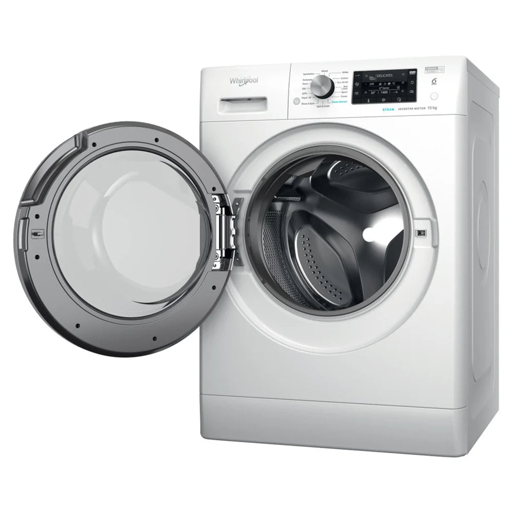 Whirlpool FreshCare+ 10KG 1400 Spin Freestanding Washing Machine White | FFD10489BSVUK