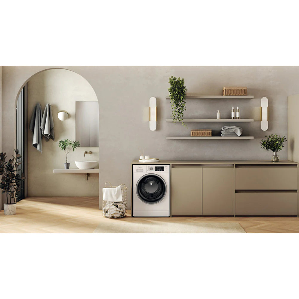 Whirlpool FreshCare+ 10KG 1400 Spin Freestanding Washing Machine White | FFD10489BSVUK