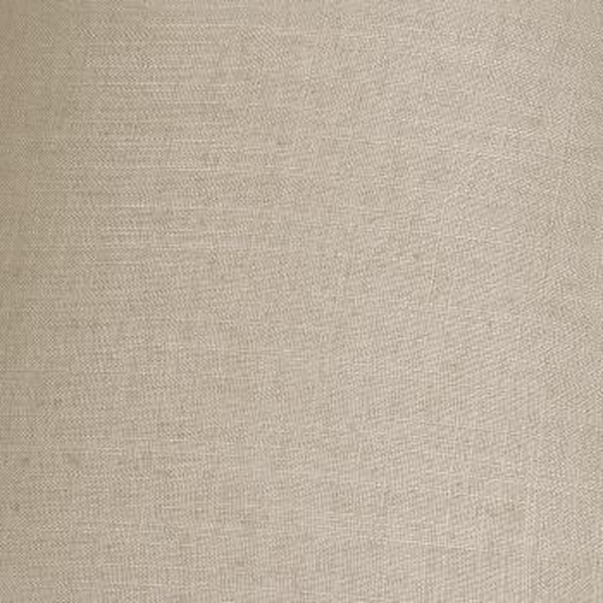 Linen 20" coolie shade in Buttermilk colour - L501/20BM