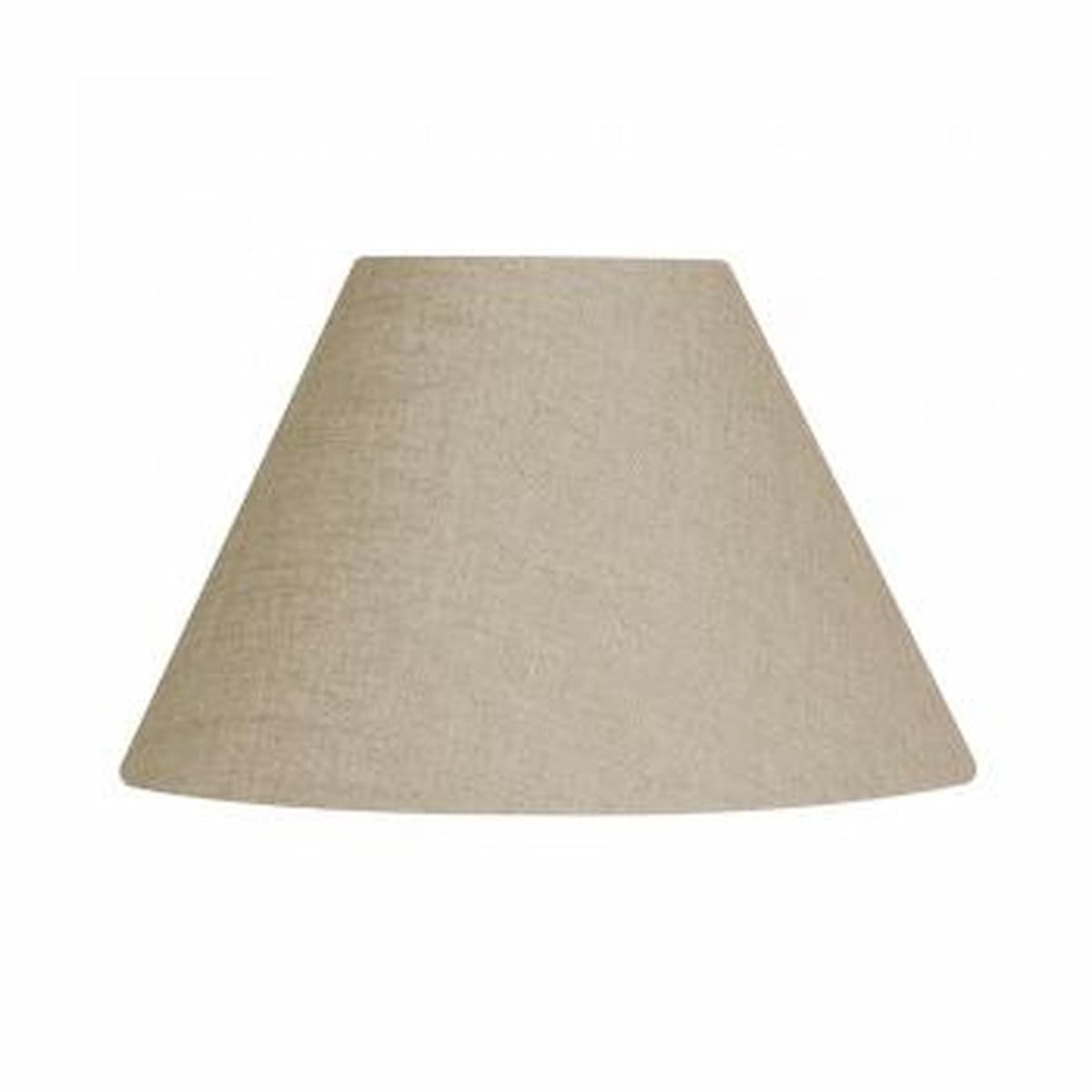 Linen coolie shade in Braken colour 10" - L501/10BR