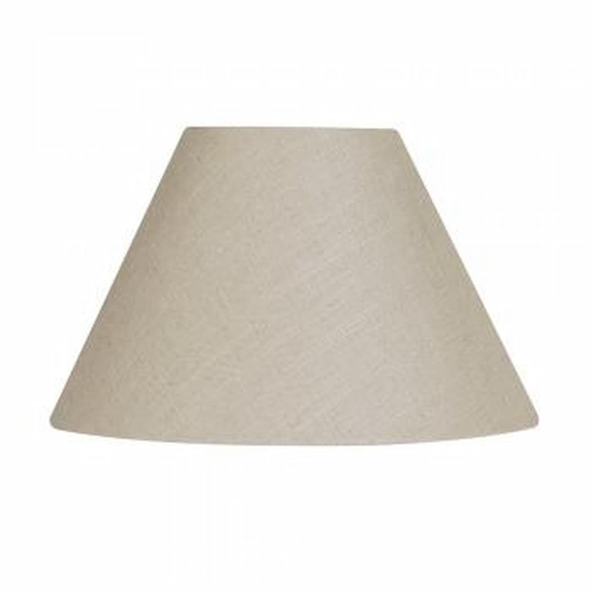 Linen 14" coolie shade in Calico colour - L501/14CA