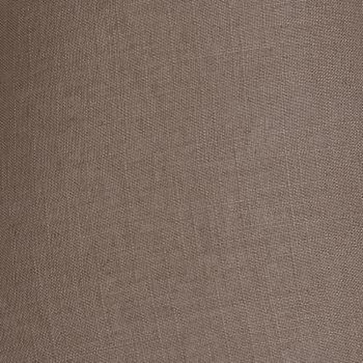 Linen 20" coolie shade in Mocha colour - L501/20MO