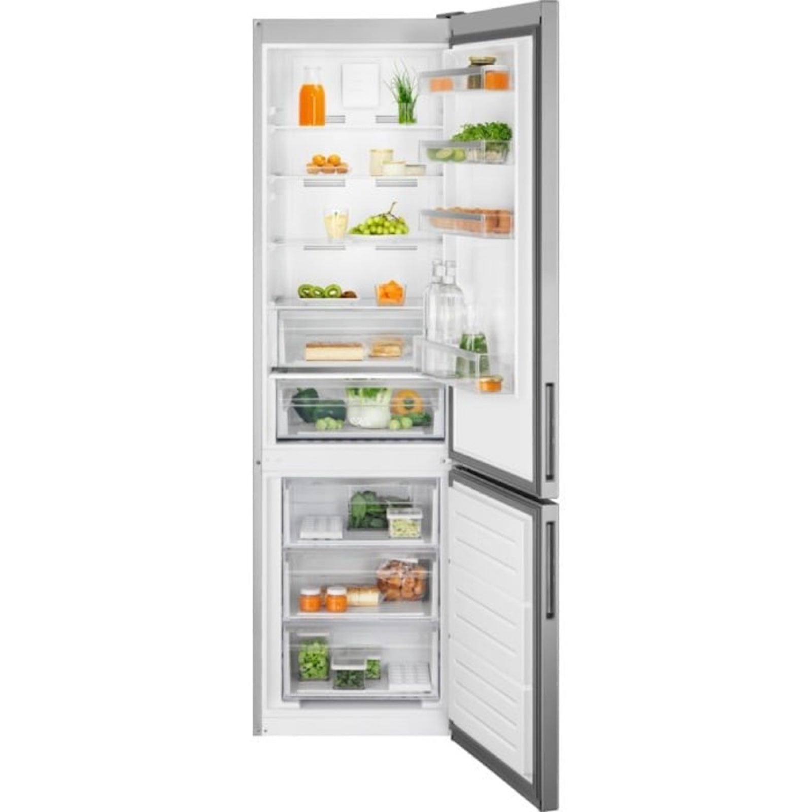 Electrolux Frost Free Fridge Freezer Stainless Steel | LNT6ME36U2