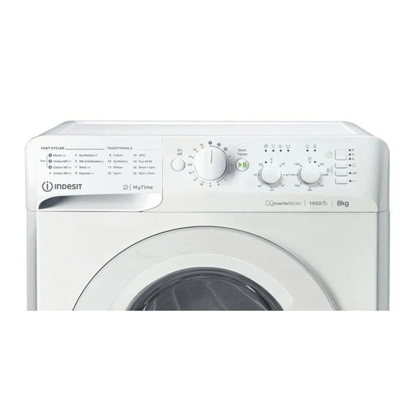 Indesit 8KG 1400RPM Freestanding Washing Machine White | MTWC81495WUK