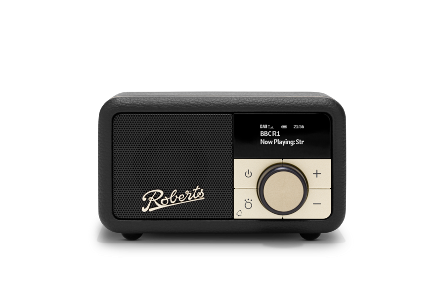 Roberts Petite 2 Dab+ Fm RDS Bluetooth, Rechargeable Battery, Alarm Black | PETITE2BK