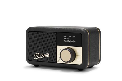 Roberts Petite 2 Dab+ Fm RDS Bluetooth, Rechargeable Battery, Alarm Black | PETITE2BK