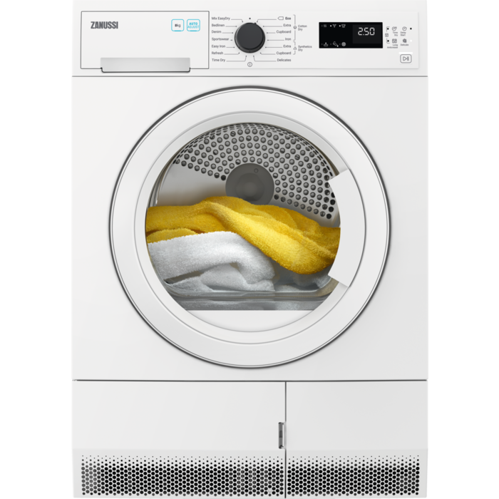 Zanussi 8kg Condenser Tumble Dryer | ZDC82B4PW