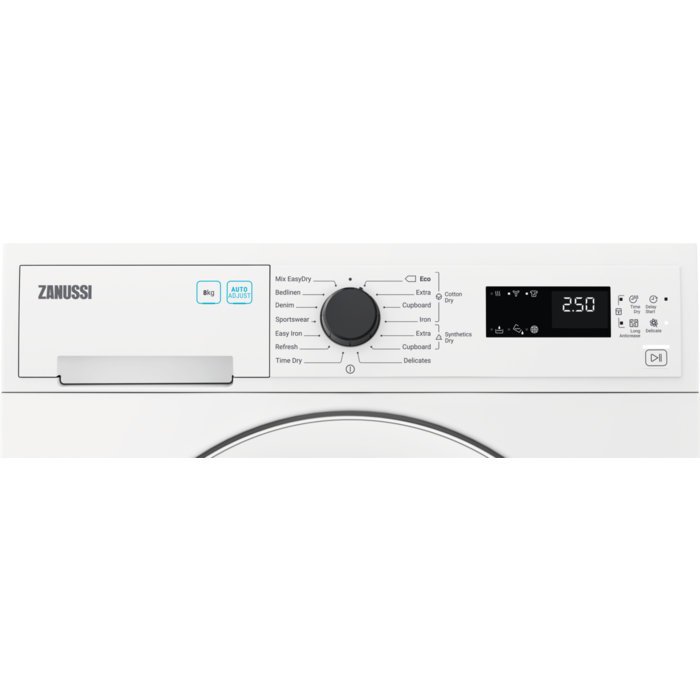 Zanussi 8kg Condenser Tumble Dryer | ZDC82B4PW