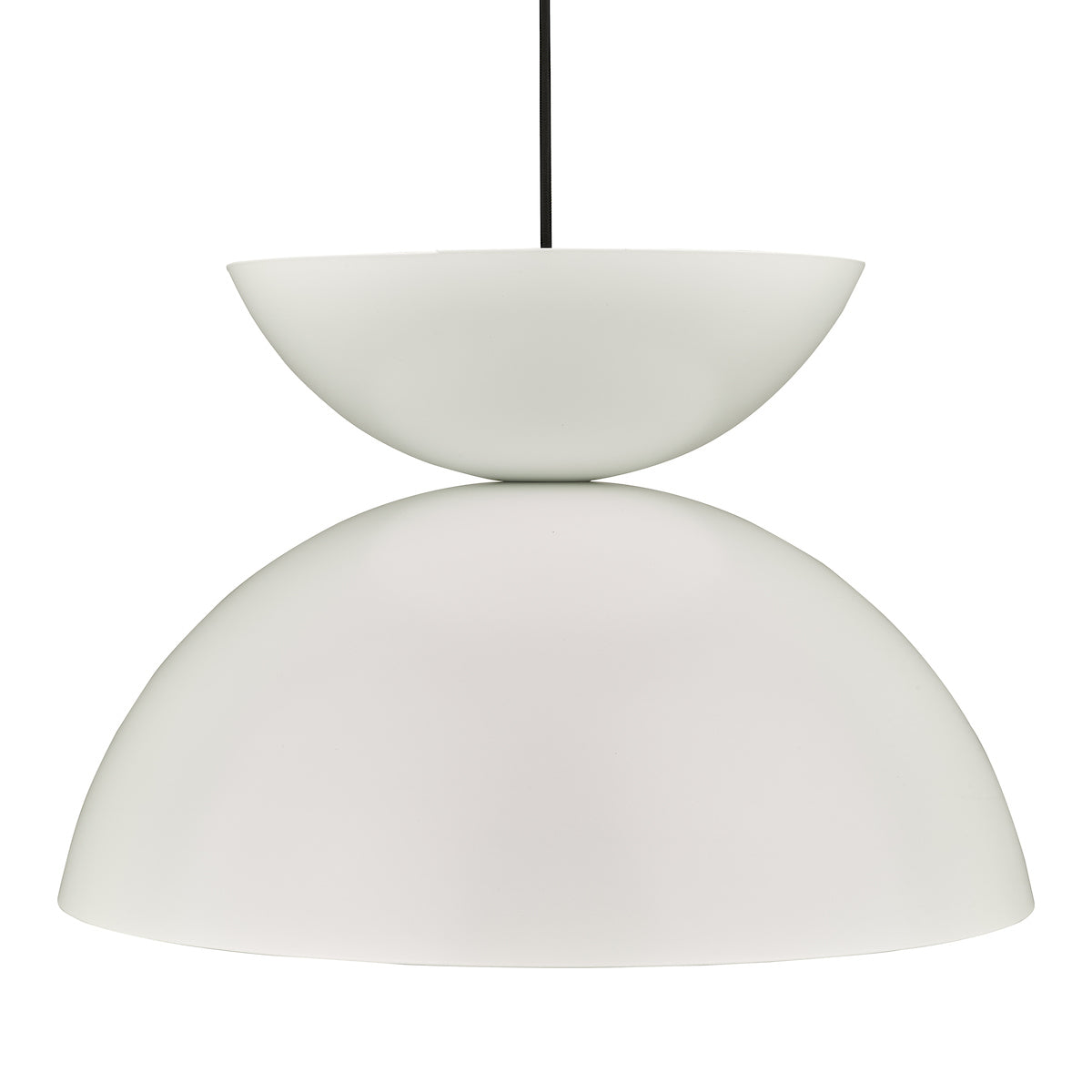 Dar Riya Pendant Matt White-RIY012