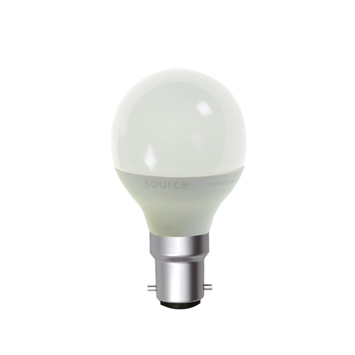 LED Golf Ball Lamp B15D Warm White 4.9w 2700K