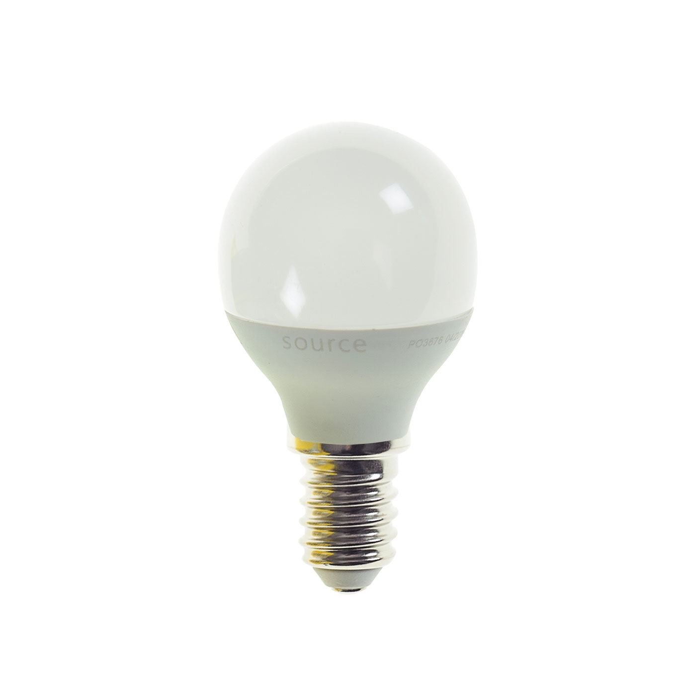 LED Golf Ball Lamp E14 Warm White 4.9w 2700K