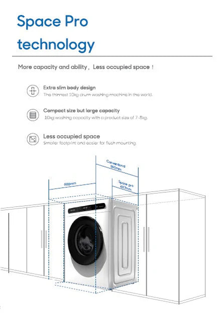 Powerpoint 10kg / 6kg Washer Dryer White | P3210614MLW