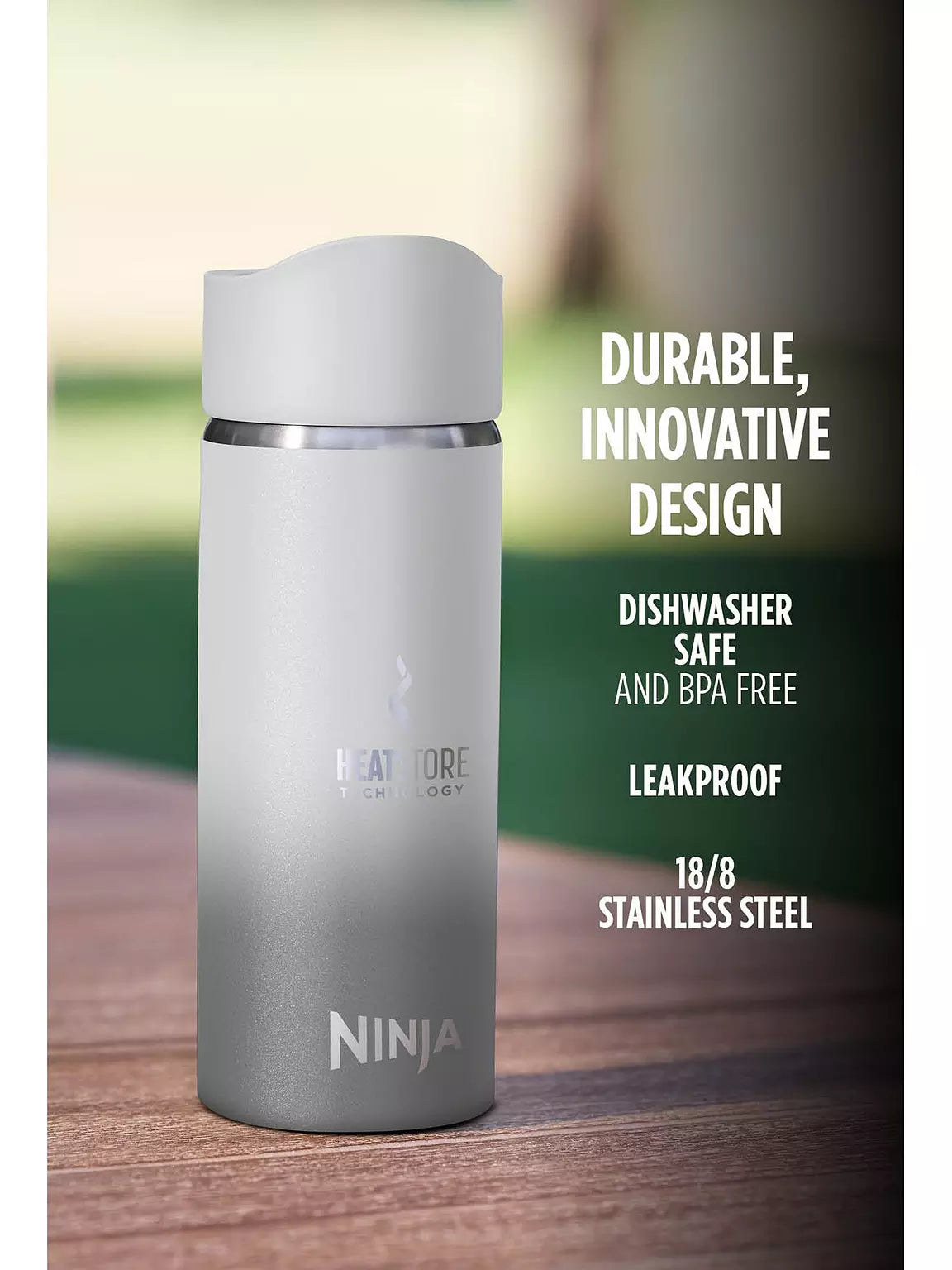 Ninja 400 ml Sip Perfect Travel Mug Steam White | DW1603EUUKWH