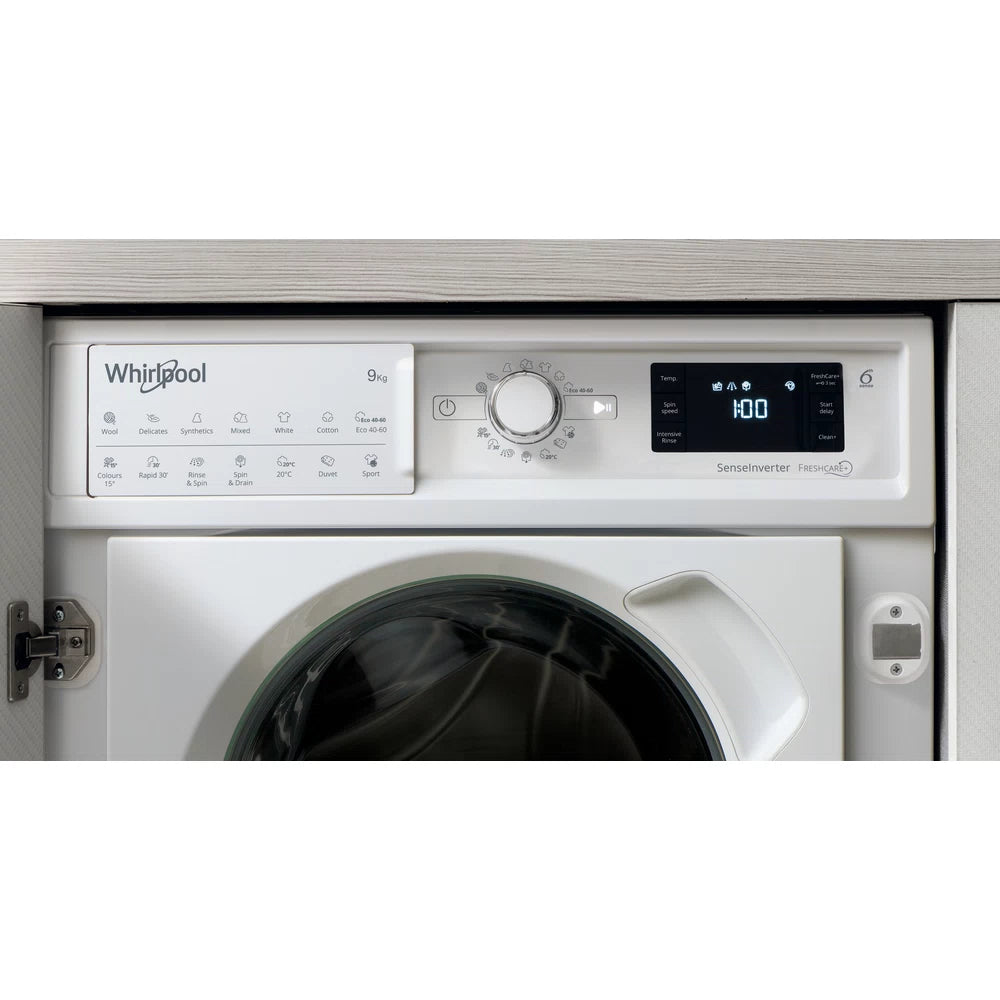 Whirlpool 9KG 1400 Spin Integrated Washing Machine | BIWMWG91485UK