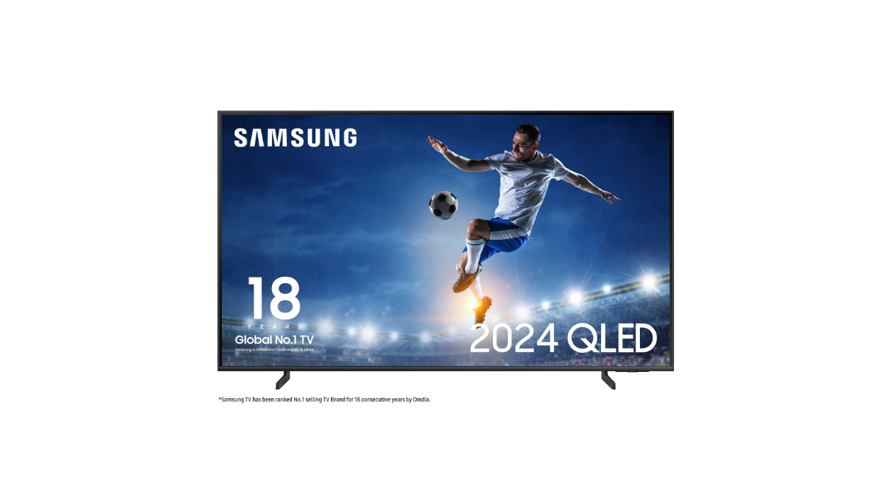 Samsung Q60D 75” QLED 4K HDR Smart TV (2024) | QE75Q60DAUXXU