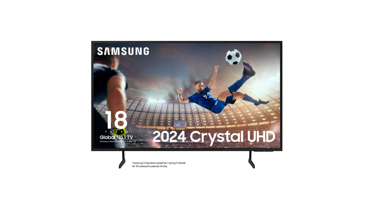 Samsung DU7100 75" Crystal UHD 4K HDR LED Smart TV (2024) | UE75DU7100KXXU