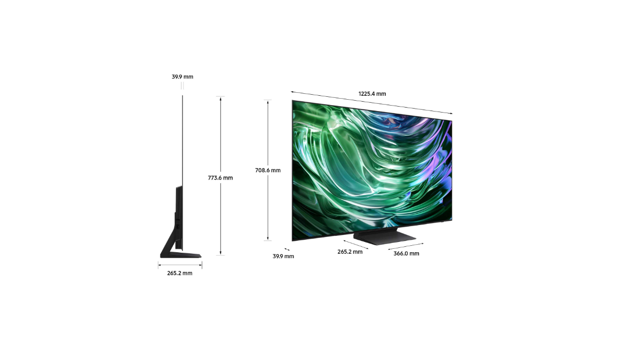 Samsung S90D 55” 4K HDR OLED Smart TV (2024) | QE55S90DAEXXU