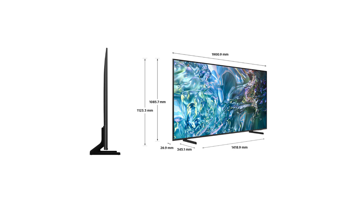 Samsung Q60D 85” QLED 4K HDR Smart Tv (2024) | QE85Q60DAUXXU