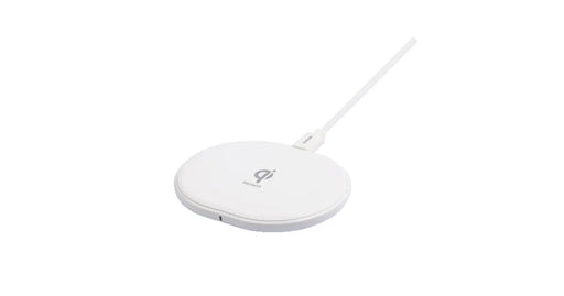 Deltaco Wireless Charger 10 W USB-C White | QI1039