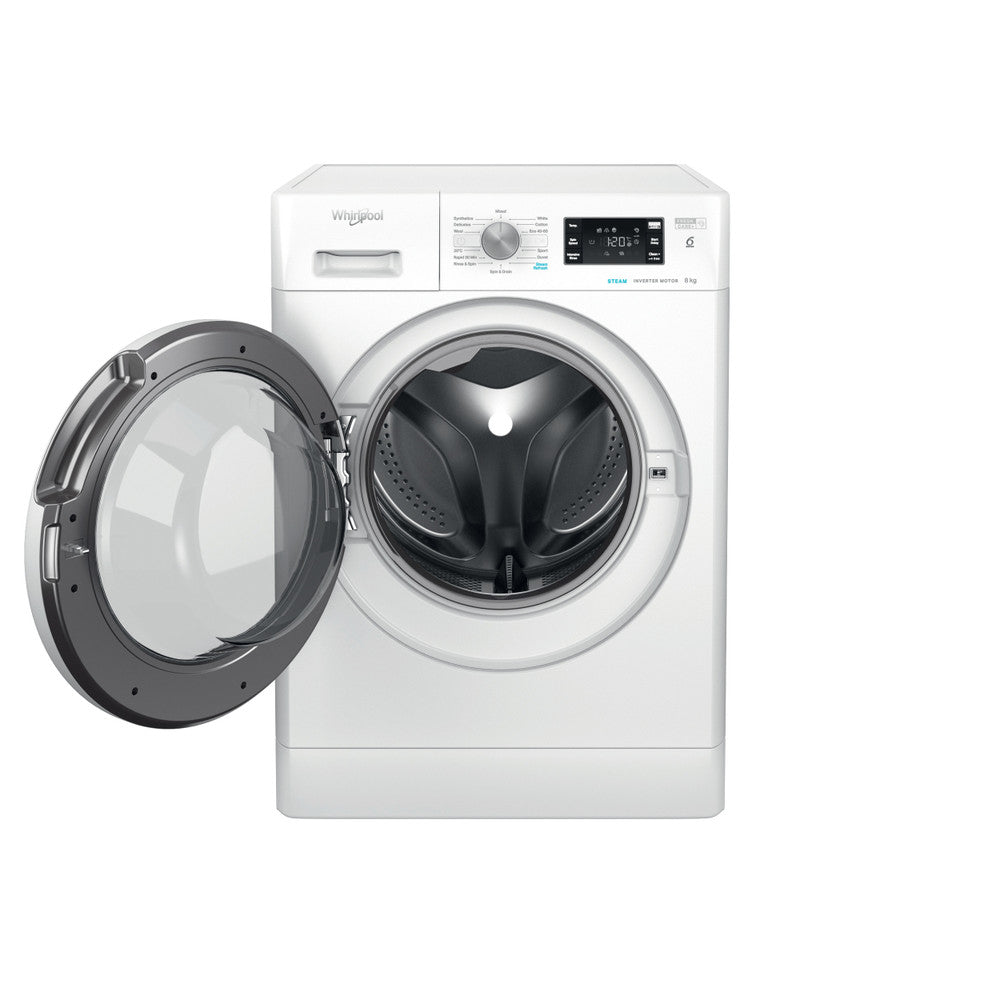 Whirlpool 6TH SENSE 8KG 1400RPM Freestanding Washing Machine White | FFB8469WVUK