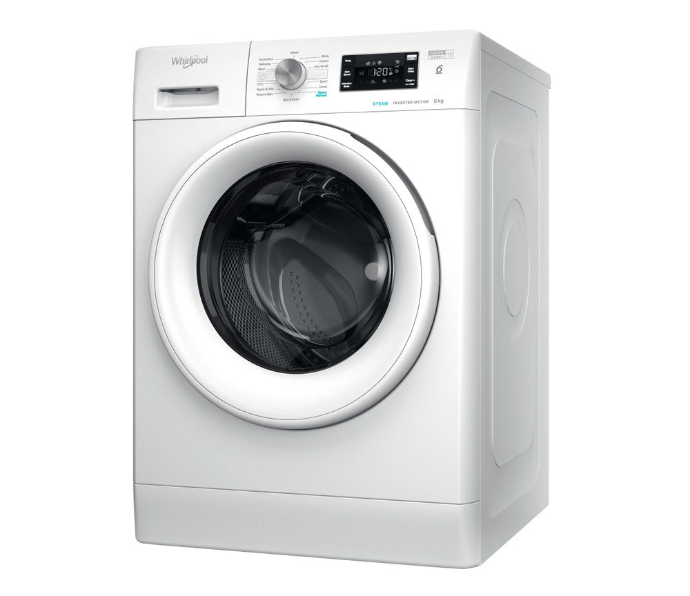 Whirlpool 6TH SENSE 8KG 1400RPM Freestanding Washing Machine White | FFB8469WVUK