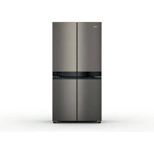 Hotpoint American Frost Free Fridge Freezer Black Steel | HQ9U2BLG