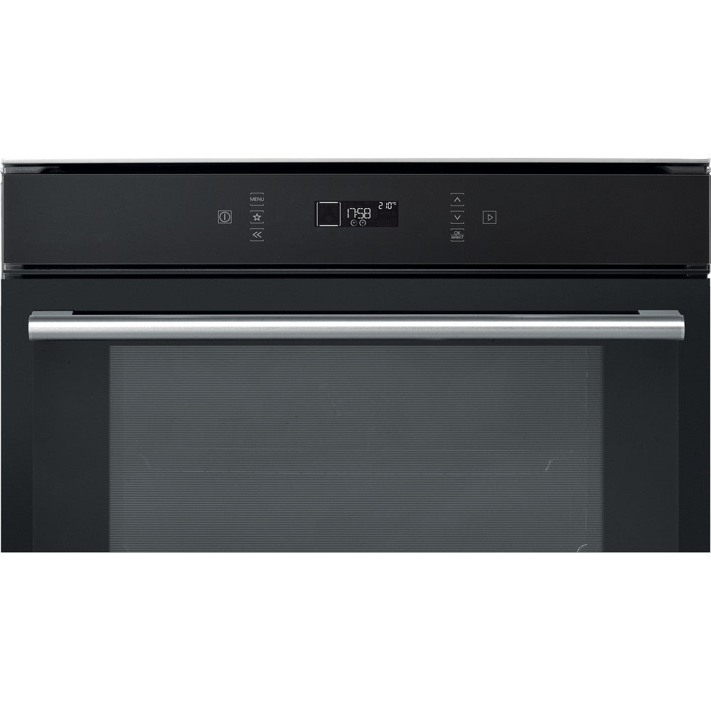 HotpointL Built-In Self-Cleaning Electric Oven Black | SI6871SPBL