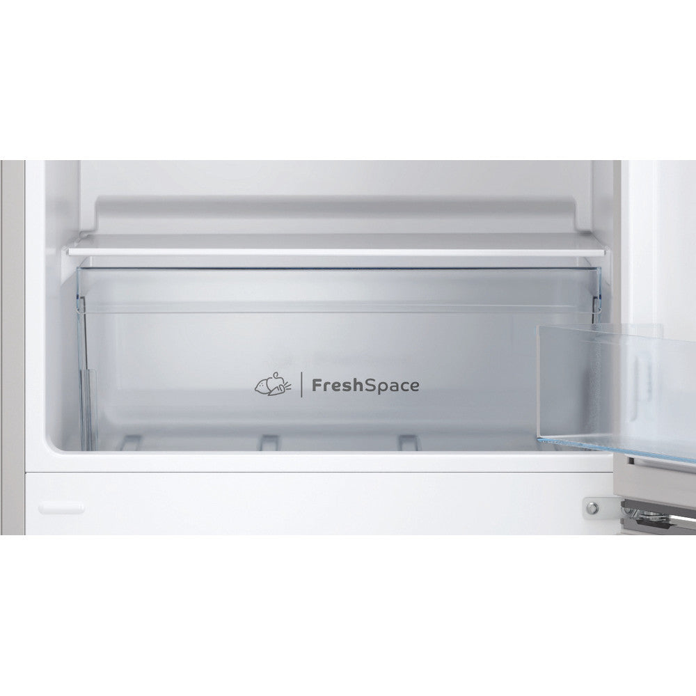 Indesit Freestanding Fridge Freezer Silver | IB55532SUK