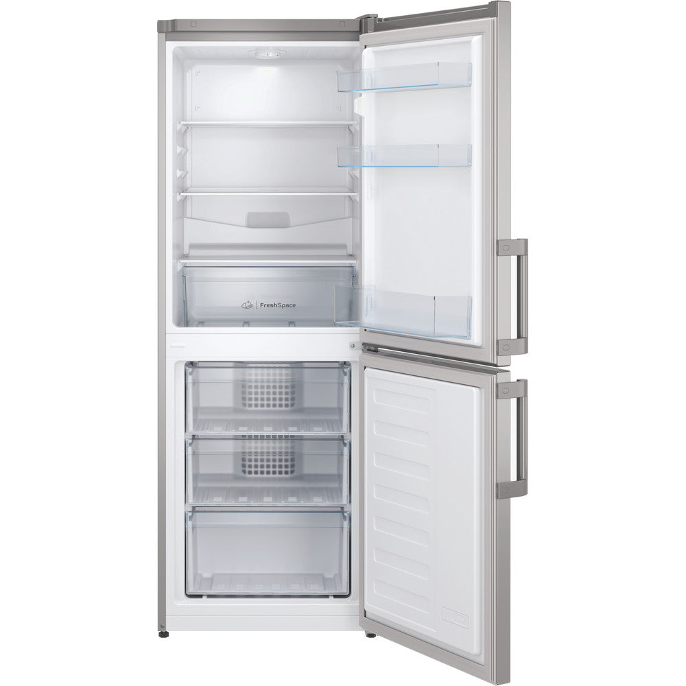 Indesit Freestanding Fridge Freezer Silver | IB55532SUK