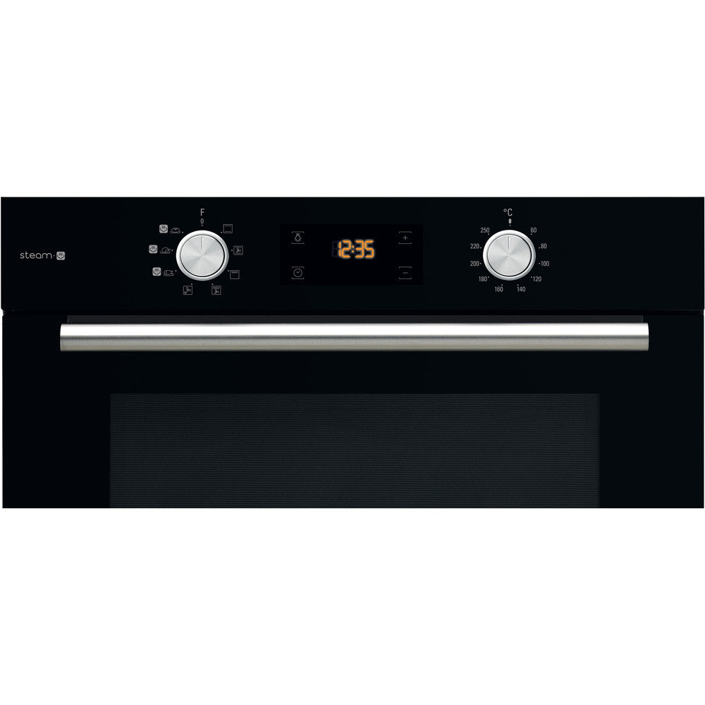 Hotpoint Gentle Steam 60cm Oven Black | FA4S541JBLGH