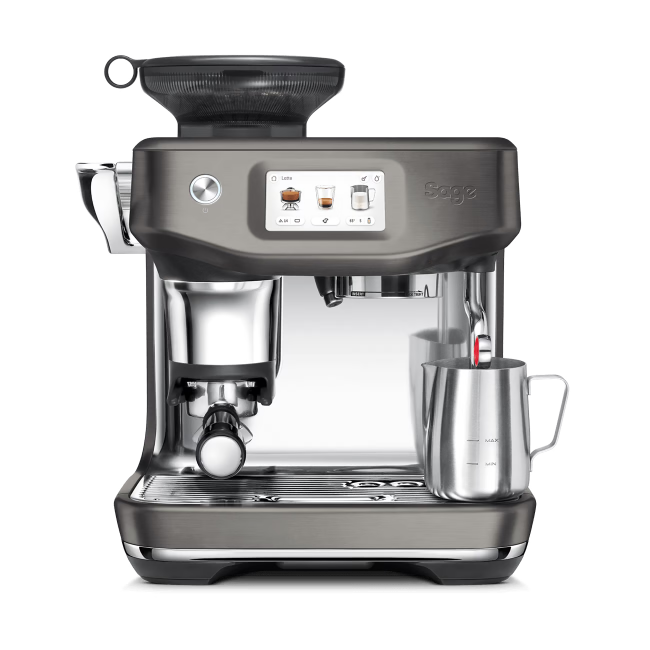 Sage Barista Touch Impress Black & Stainless Steel | SES881BST4GUK1