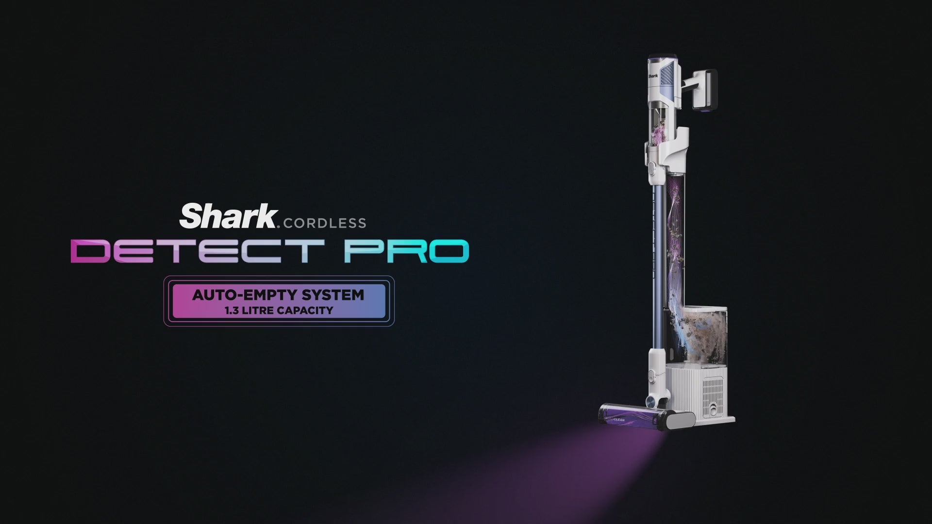 SHARK Detect Pro with Auto-Empty System Cordless Vacuum Cleaner l IW3510UK