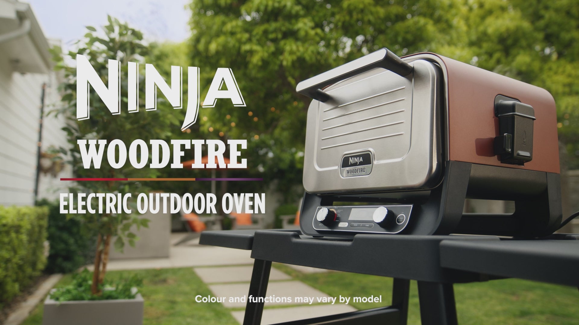 Ninja Woodfire Electric Outdoor Oven, Artisan Pizza Maker and BBQ Smoker | OO101UK