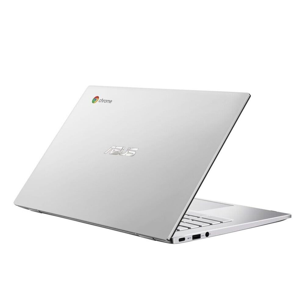 ASUS Chromebook 14" 64GB Intel Core M3-8100Y, 1.3 GHz, 4GB Laptop Silver | C425TAH50021