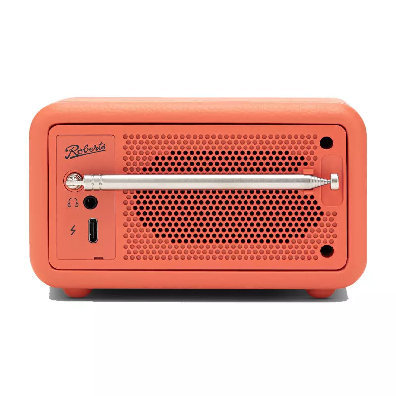 Roberts Petite 2 Dab+ Fm RDS Bluetooth, Rechargeable Battery, Alarm Pop Orange | PETITE2PO