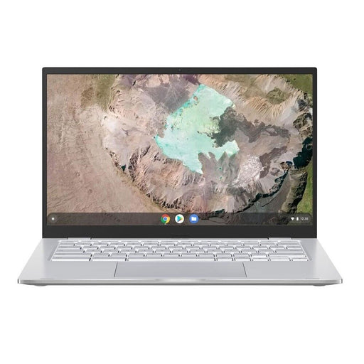 ASUS Chromebook 14" 64GB Intel Core M3-8100Y, 1.3 GHz, 4GB Laptop Silver | C425TAH50021