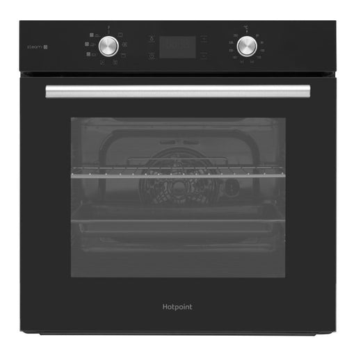 Hotpoint Gentle Steam 60cm Oven Black | FA4S541JBLGH