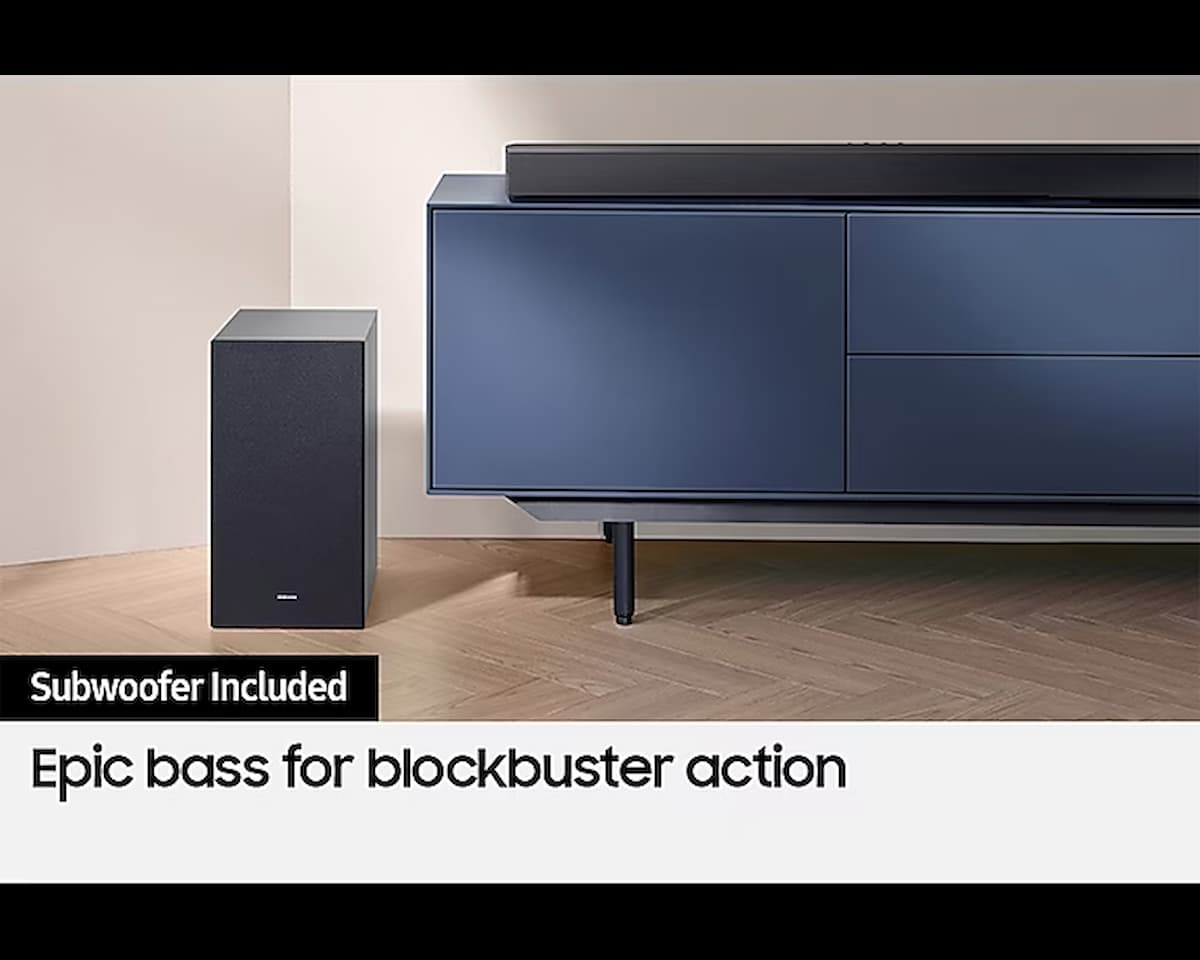 SAMSUNG C-SERIES SOUNDBAR WITH SUBWOOFER | HW-C450/XU