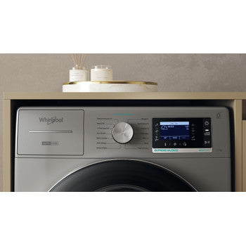 Whirlpool Supreme Silence Washing Machine 10kg 1400rpm Gunmetal | W809ADSILENCEUK