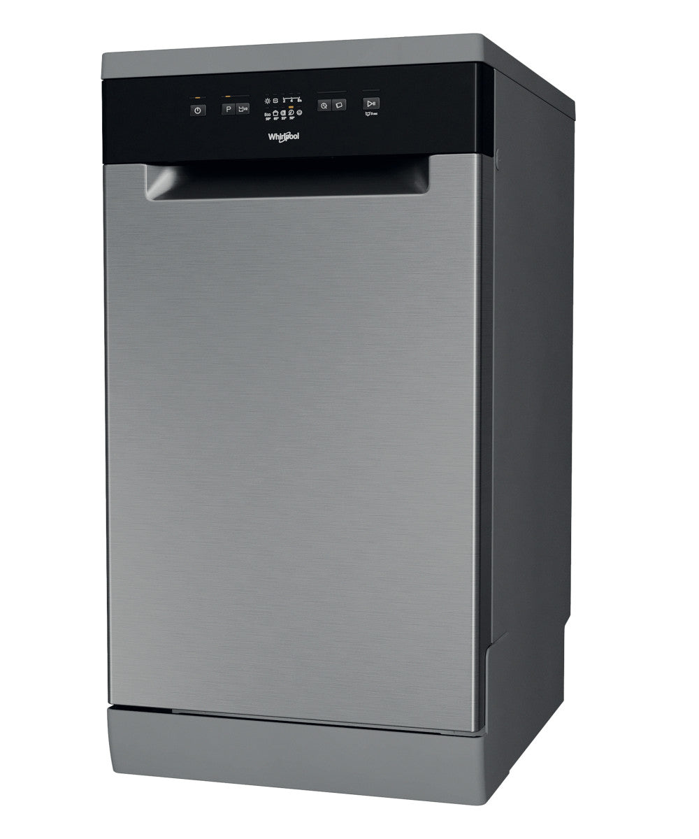 Whirlpool 9 Place Slimline Dishwasher Stainless Steel | WF9E2B19X