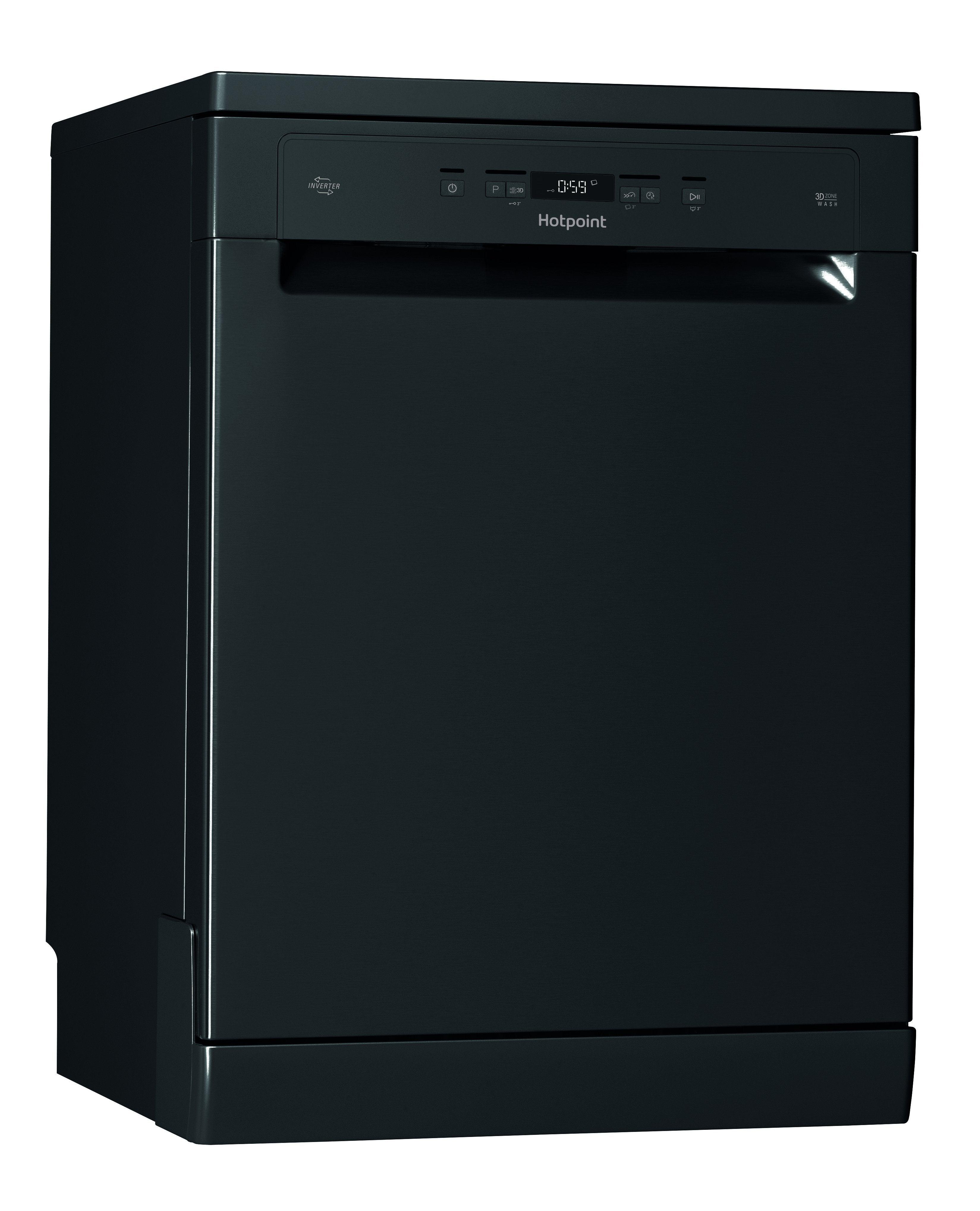 Hotpoint 14 Place, Dishwasher, Black | HFC3C26WCBUK - Peter Murphy Lighting & Electrical Ltd