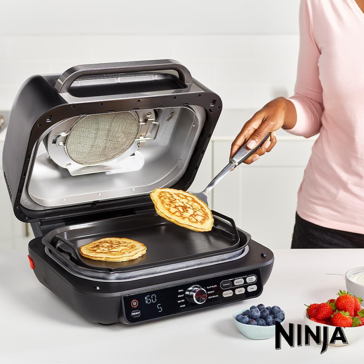 Ninja Foodi Max Pro Health Grill, Flat Plate & Air Fryer AG651UK